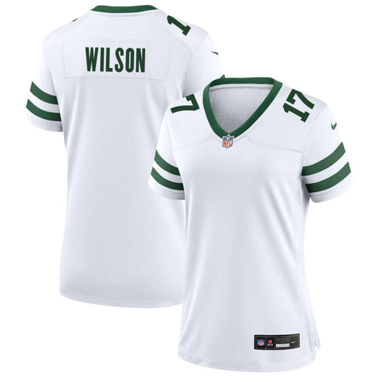 Garrett Wilson New York Jets Nike Women's Legacy Game Jersey - White
