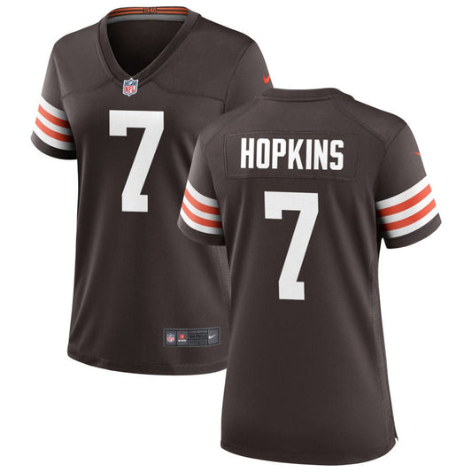 Dustin Hopkins Nike Cleveland Browns Women's Game Jersey - Brown