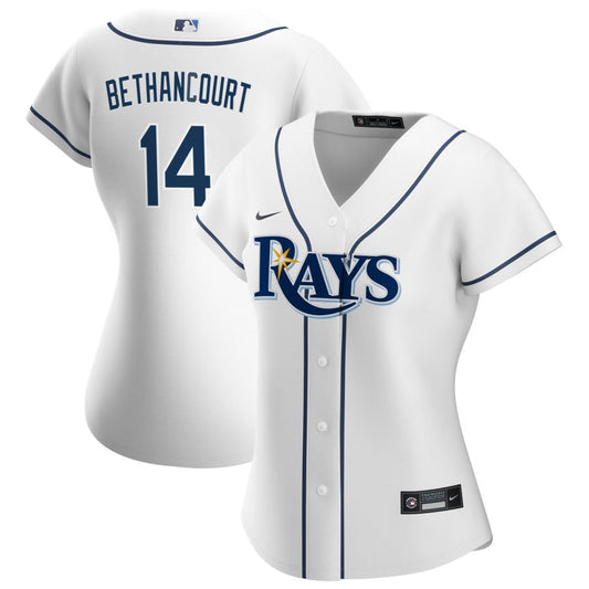 Christian Bethancourt Tampa Bay Rays Nike Women's Home Replica Jersey - White