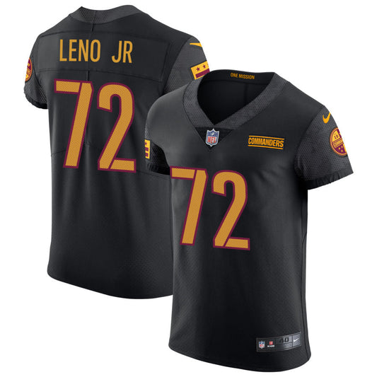 Charles Leno Jr Washington Commanders Nike Vapor Untouchable Elite Alternate Jersey - Black