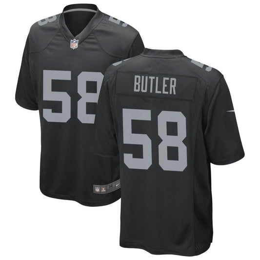 Darien Butler Las Vegas Raiders Nike Game Jersey - Black