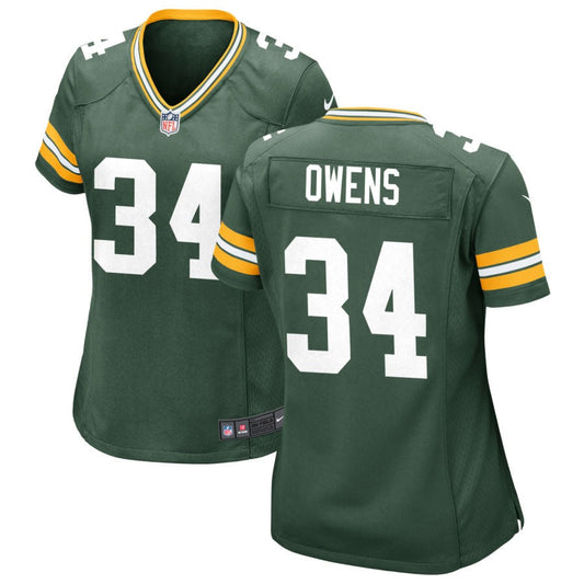 Jonathan Owens Green Bay Packers Nike Women's Game Jersey - Green