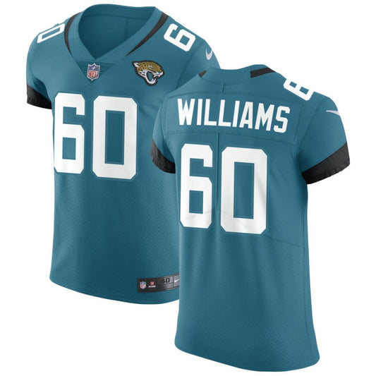 Darryl Williams Jacksonville Jaguars Nike Vapor Untouchable Elite Jersey - Teal