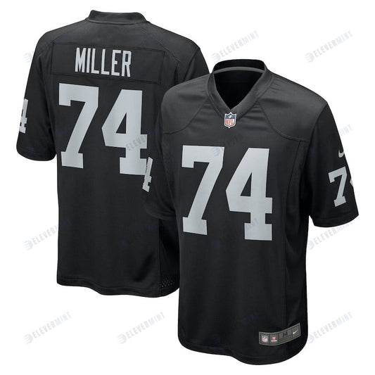 Kolton Miller 74 Las Vegas Raiders Men Game Jersey - Black