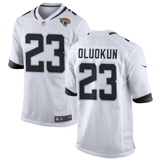 Foyesade Oluokun Jacksonville Jaguars Nike Youth Game Jersey - White