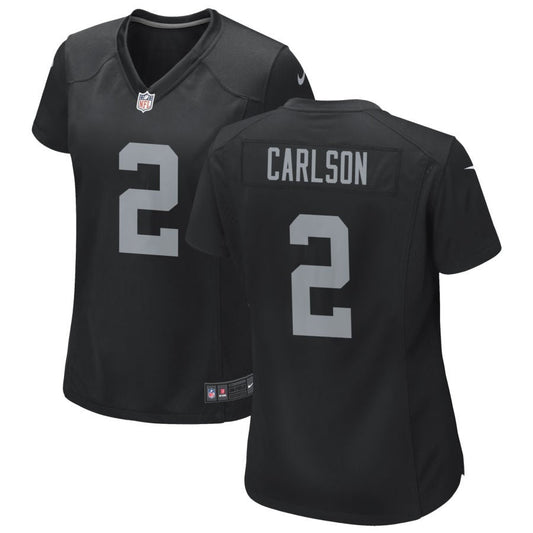 Daniel Carlson Las Vegas Raiders Nike Women's Game Jersey - Black