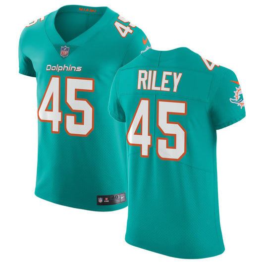 Duke Riley Miami Dolphins Nike Vapor Untouchable Elite Jersey - Aqua