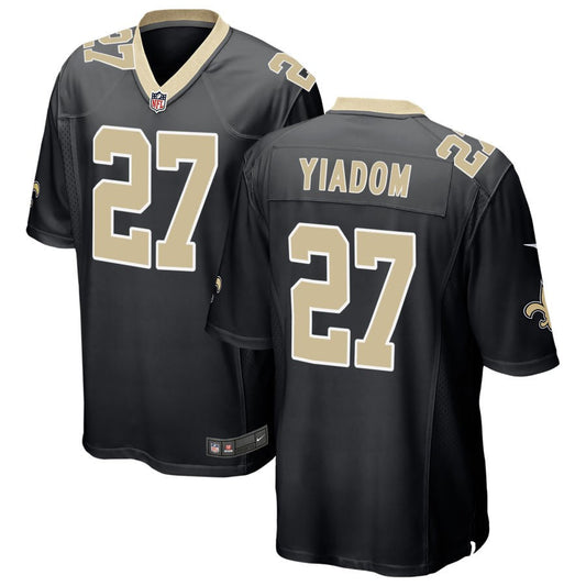 Isaac Yiadom New Orleans Saints Nike Game Jersey - Black