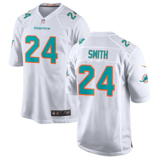 Cam Smith Miami Dolphins Nike Game Jersey - White
