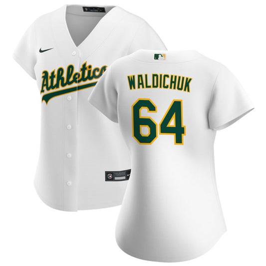 Ken Waldichuk Oakland Athletics Nike Women's Home Replica Jersey - White
