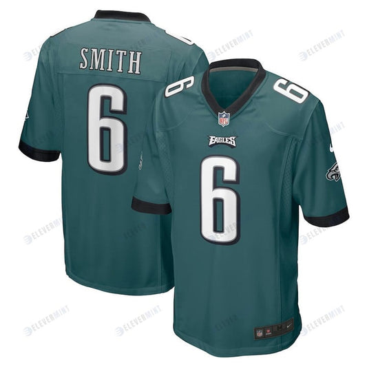 DeVonta Smith 6 Philadelphia Eagles Player Game Jersey - Midnight Green
