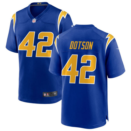 Elijah Dotson Los Angeles Chargers Nike Alternate Game Jersey - Royal