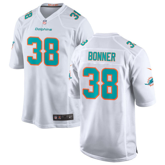 Ethan Bonner Miami Dolphins Nike Game Jersey - White