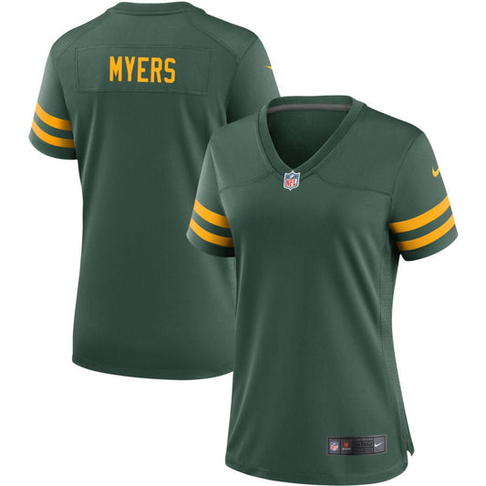 Josh Myers Green Bay Packers Nike Women's Alternate Jersey - Green