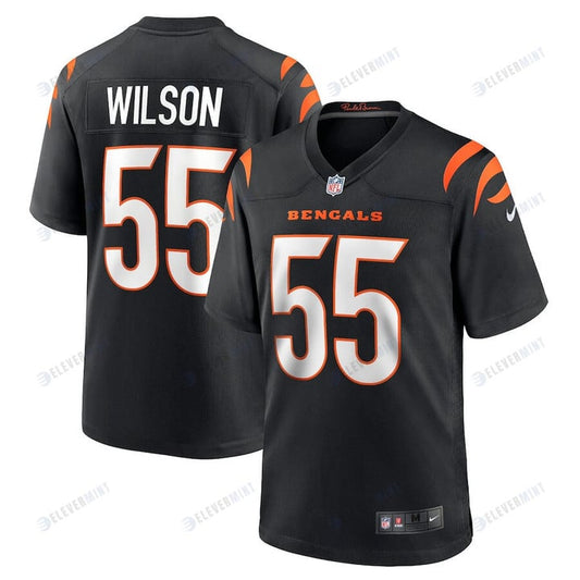 Logan Wilson 55 Cincinnati Bengals Game Jersey - Black