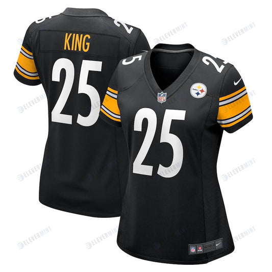 Desmond King 25 Pittsburgh Steelers Women Game Jersey - Black