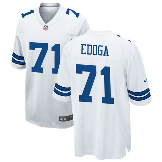 Chuma Edoga Dallas Cowboys Nike Game Jersey - White