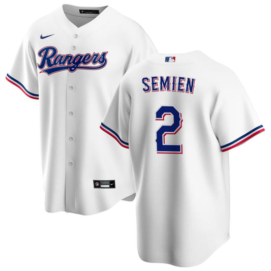 Marcus Semien Texas Rangers Nike Home Replica Jersey - White