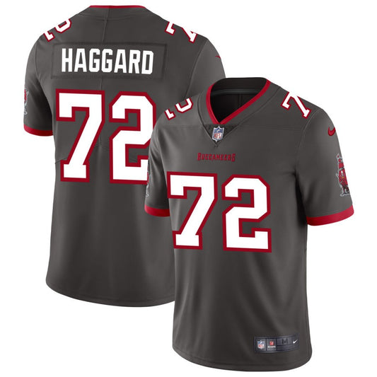 Luke Haggard Tampa Bay Buccaneers Nike Vapor Untouchable Elite Alternate Jersey - Pewter