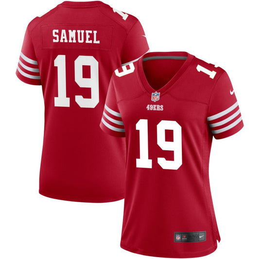 Deebo Samuel San Francisco 49ers Nike Women's Game Jersey - Scarlet