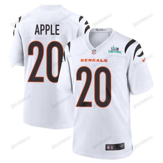 Eli Apple 20 Cincinnati Bengals Super Bowl LVII Champions Men Game Jersey - White