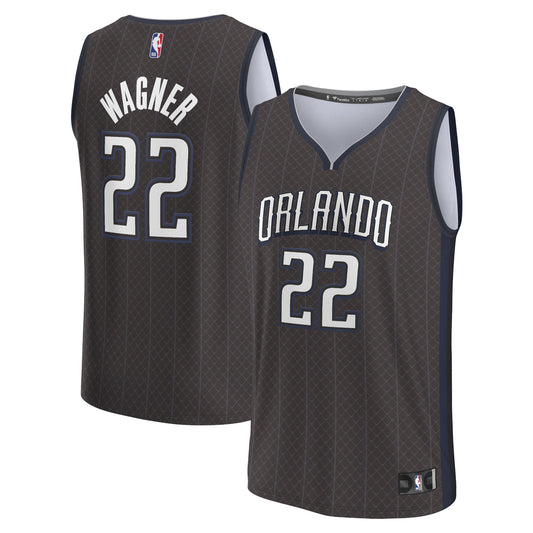 Franz Wagner Orlando Magic Fanatics Branded 2022/23 Fastbreak Jersey - City Edition - Black