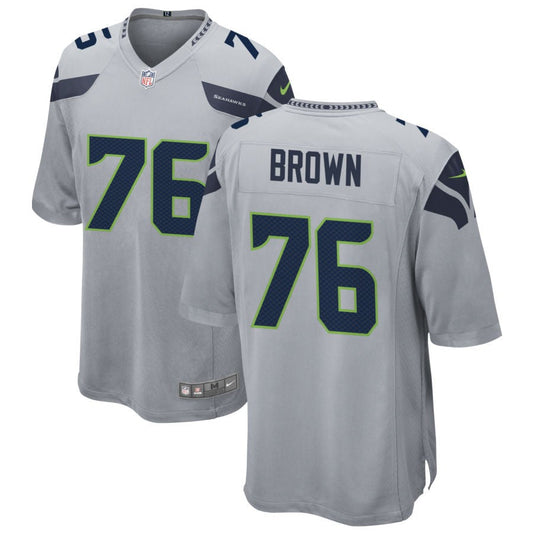 Ben Brown Seattle Seahawks Nike Alternate Game Jersey - Gray