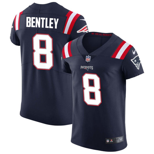 Ja'Whaun Bentley New England Patriots Nike Vapor Elite Jersey - Navy