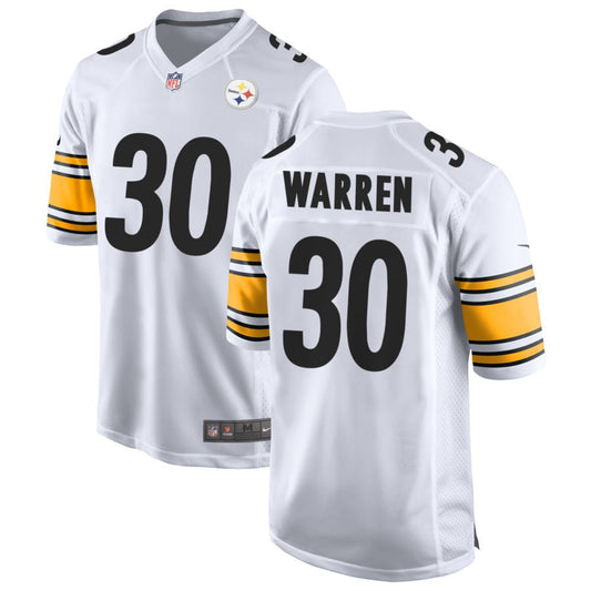 Jaylen Warren Pittsburgh Steelers Nike Game Jersey - White