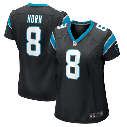 Jaycee Horn Carolina Panthers Nike Women's Game Player Alternate Jersey - Black