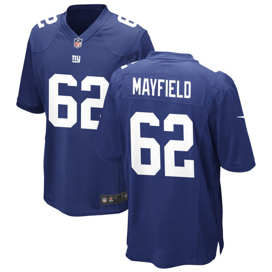 Jalen Mayfield New York Giants Nike Game Jersey - Royal