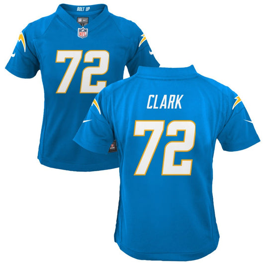 Jerrod Clark Los Angeles Chargers Nike Youth Game Jersey - Powder Blue