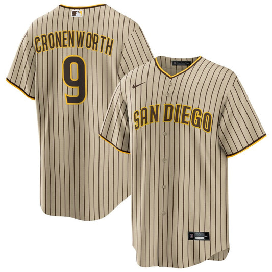 Jake Cronenworth San Diego Padres Nike Road Replica Jersey - Brown