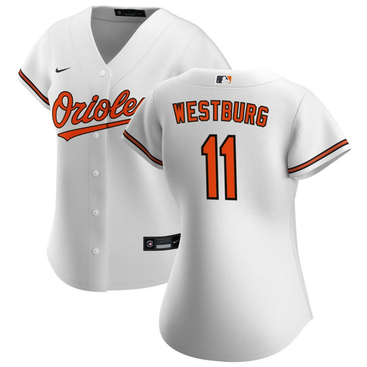 Jordan Westburg Baltimore Orioles Nike Women's Home Replica Jersey - White