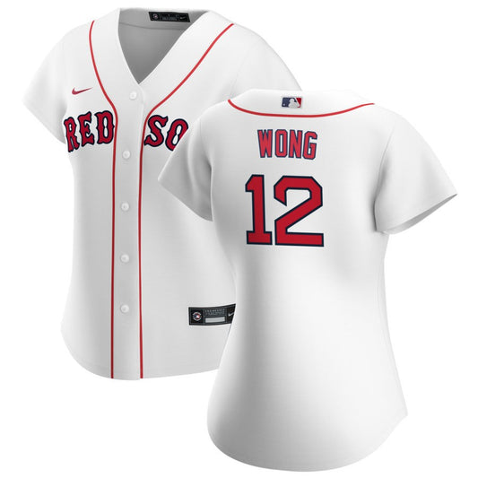 Connor Wong Boston Red Sox Nike Women's Home Replica Jersey - White