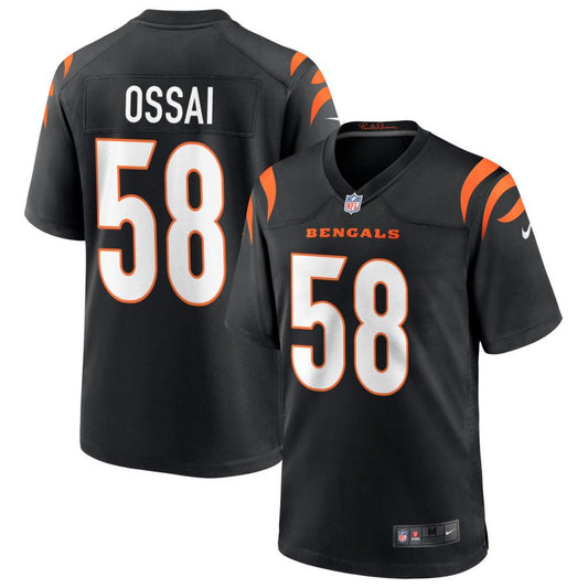 Joseph Ossai Cincinnati Bengals Nike Youth Logo Game Jersey - Black