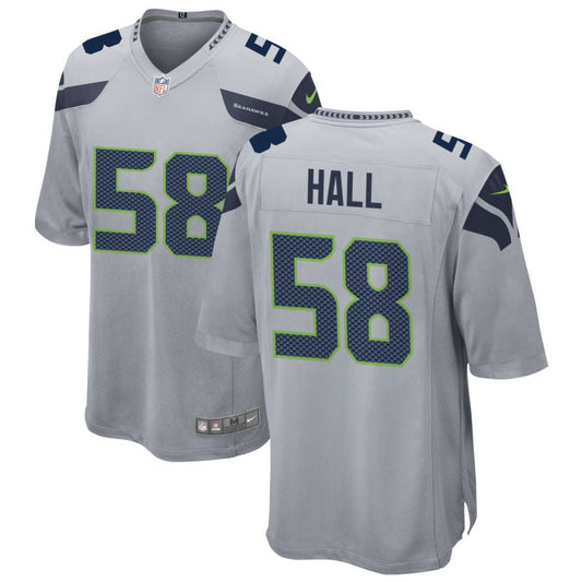 Derick Hall Seattle Seahawks Nike Youth Game Jersey - Gray