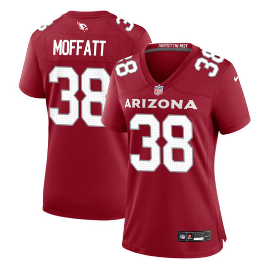 Jovante Moffatt Arizona Cardinals Nike Women's Game Jersey - Cardinal