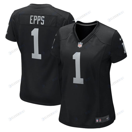 Marcus Epps 1 Las Vegas Raiders Women's Game Player Jersey - Black