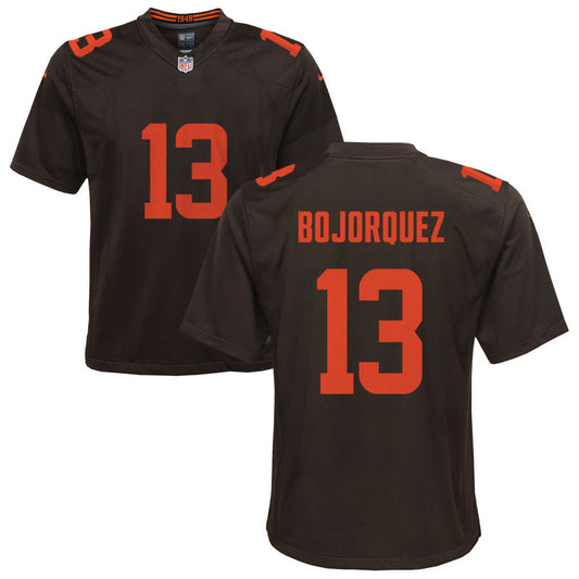 Corey Bojorquez Cleveland Browns Nike Youth Alternate Game Jersey - Brown