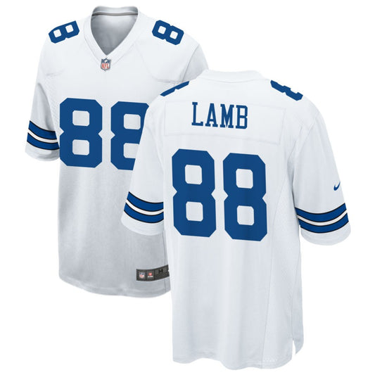 CeeDee Lamb Dallas Cowboys Nike Game Jersey - White