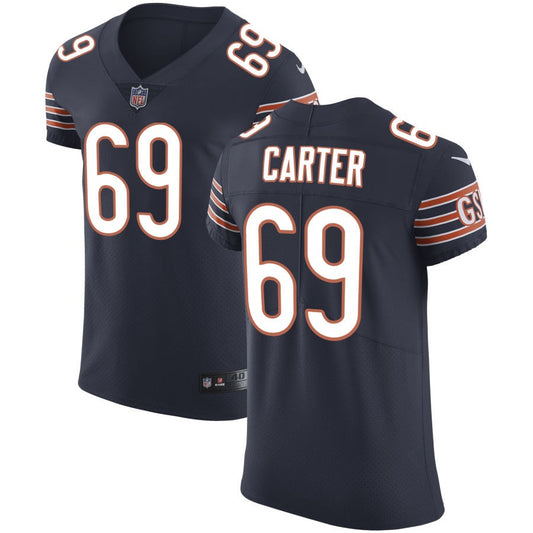 Ja'Tyre Carter Chicago Bears Nike Vapor Untouchable Elite Jersey - Navy