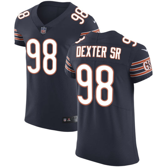 Gervon Dexter Sr Chicago Bears Nike Vapor Untouchable Elite Jersey - Navy