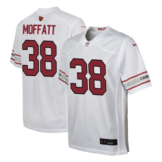 Jovante Moffatt  Arizona Cardinals Nike Youth Game Jersey - White