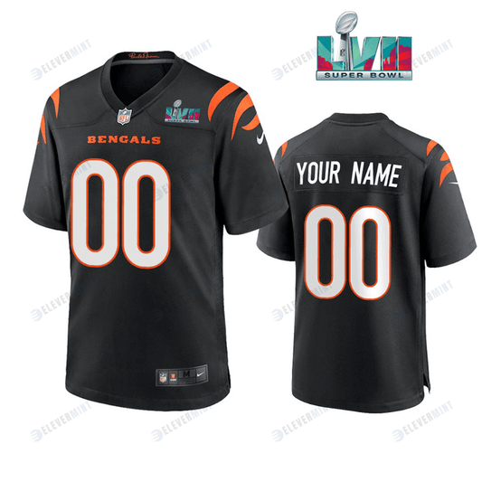 Cincinnati Custom Cincinnati Cincinnati Bengals Super Bowl LVII Men Game Jersey