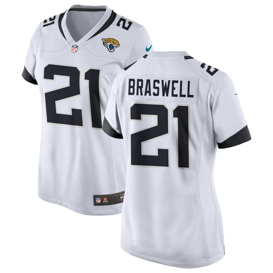 Christian Braswell Jacksonville Jaguars Nike Women's Game Jersey - White