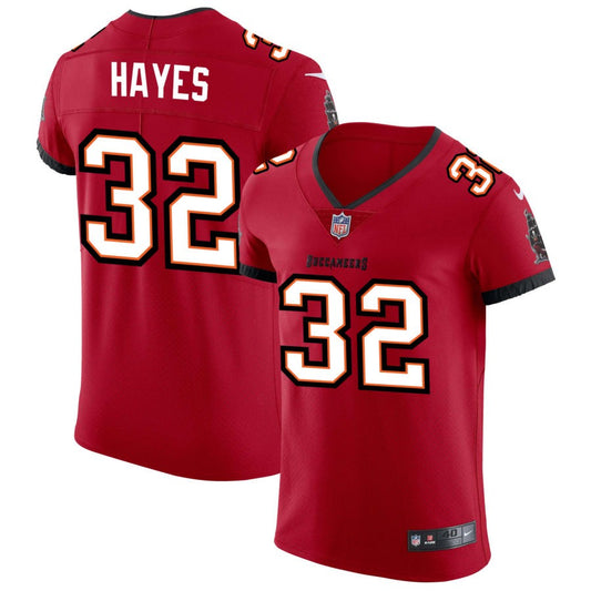 Josh Hayes Tampa Bay Buccaneers Nike Vapor Elite Jersey - Red