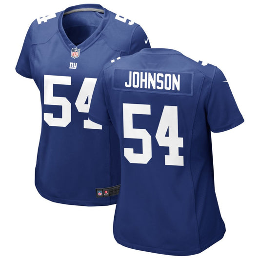Dyontae Johnson New York Giants Nike Women's Jersey - Royal