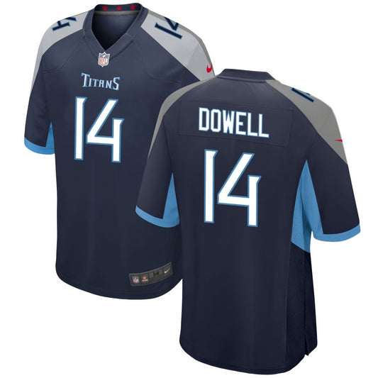 Colton Dowell Tennessee Titans Nike Jersey - Navy