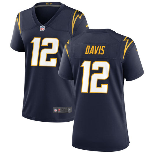 Derius Davis Los Angeles Chargers Nike Women's Alternate Game Jersey - Navy
